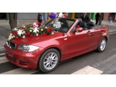重慶汽車租賃 寶馬330i紅色（4座）敞篷跑車