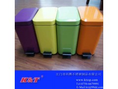 酒店家用不銹鋼長方形5L垃圾桶/垃圾箱