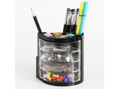 得力9133多功能筆筒