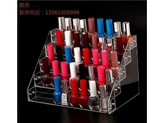 上海指甲彩妝展示架上海化妝品展示架上海展示道具生產聚榮供