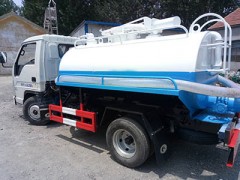 國五藍牌吸糞車