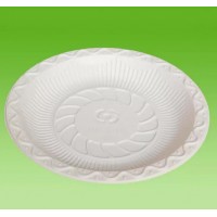 可以吃的純淀粉全降解餐具及包裝制品流水線