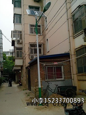 保定6米太陽能路燈