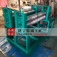 鐵皮油桶壓平洗板機 雙棍化工桶鐵皮壓平機 廢舊油桶輥壓機