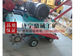 杭州手推式電動混凝土路面清渣機 清理地面灰漿渣馬路清灰機