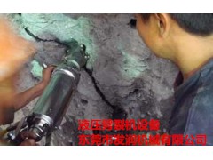 荊州液壓分裂機效果圖工作原理巖石混凝土劈裂機