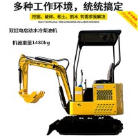 放心使用綠化開溝用小挖機 鼎誠履帶式挖掘機 迷你小挖機