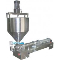 氣動膏液體灌裝機,濃醬攪拌灌裝機,辣椒醬灌裝機廠家,價格,圖片,參數