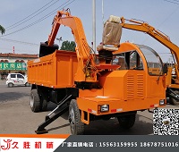 四驅隨車挖，微型隨車挖，農用隨車挖