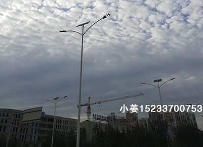 運城農村太陽能路燈怎么賣,臨猗縣路燈桿廠家