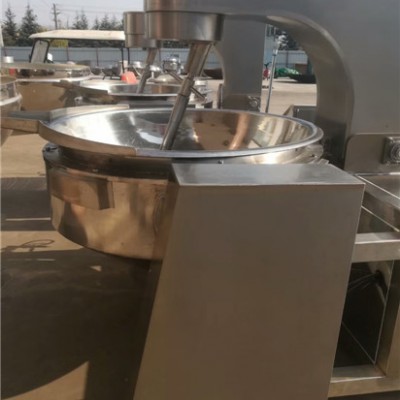 保定400L燃氣夾層鍋 攪拌式炒醬鍋