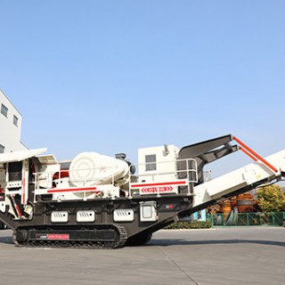 1000噸的石子加工設備，出料12、05、13規格T2